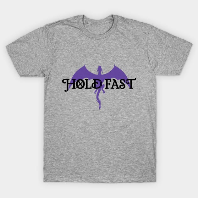 Hold Fast | Large T-Shirt by The X-Wife Podcast